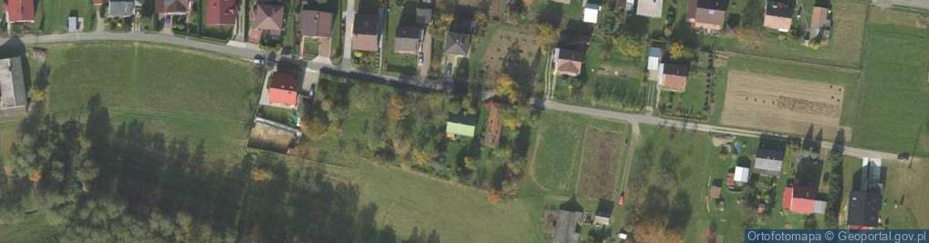 Zdjęcie satelitarne Stróże ul.
