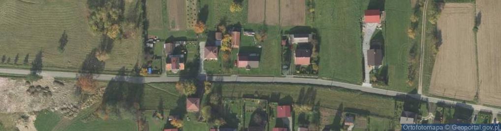 Zdjęcie satelitarne Stróże ul.