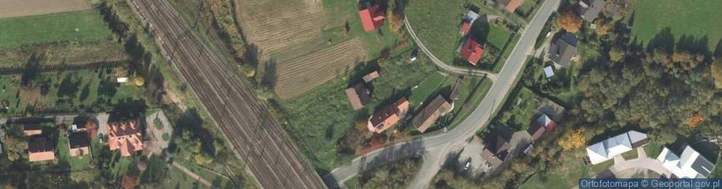Zdjęcie satelitarne Stróże ul.