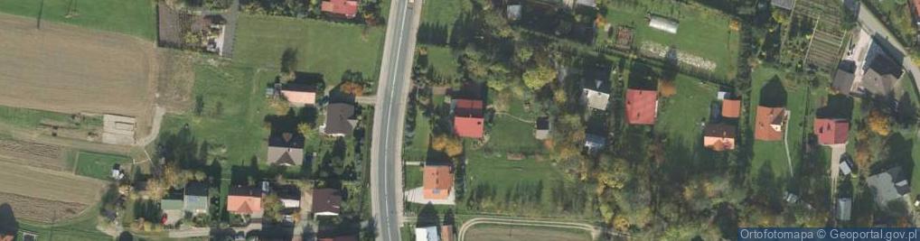 Zdjęcie satelitarne Stróże ul.