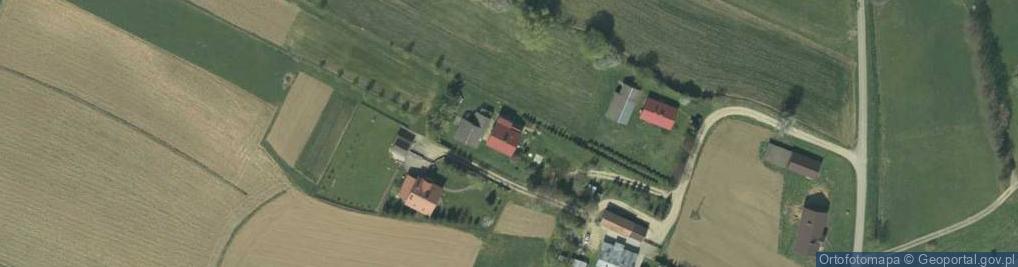 Zdjęcie satelitarne Stróże ul.