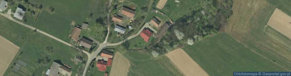 Zdjęcie satelitarne Stróże ul.