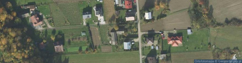 Zdjęcie satelitarne Stróże ul.
