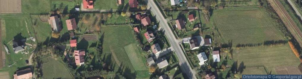 Zdjęcie satelitarne Stróże ul.