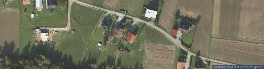 Zdjęcie satelitarne Stróże ul.