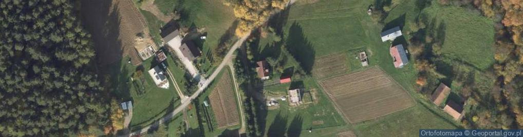 Zdjęcie satelitarne Stróże ul.