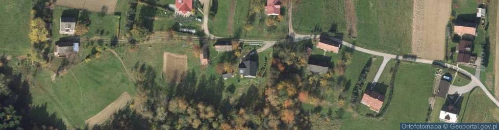 Zdjęcie satelitarne Stróże ul.