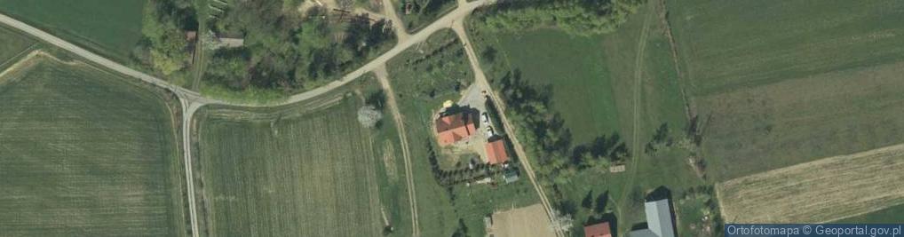 Zdjęcie satelitarne Stróże ul.
