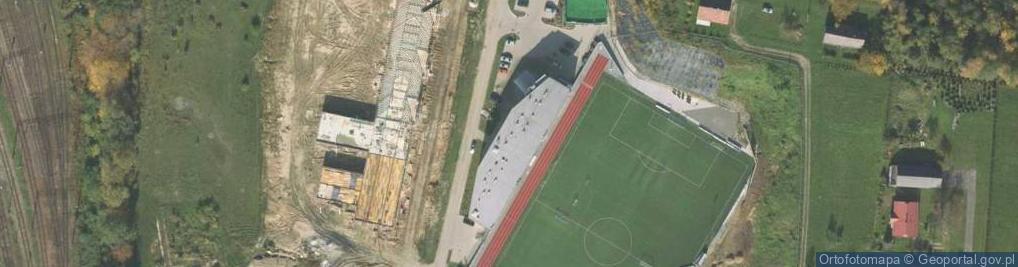 Zdjęcie satelitarne Stróże ul.