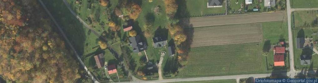 Zdjęcie satelitarne Stróże ul.