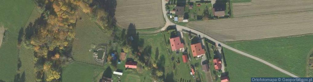 Zdjęcie satelitarne Stróże ul.