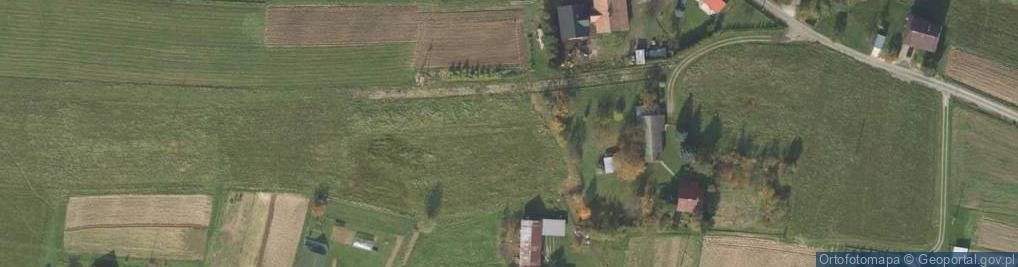 Zdjęcie satelitarne Stróże ul.