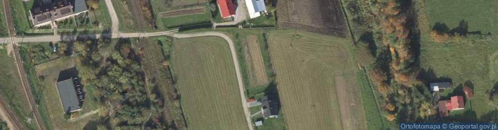 Zdjęcie satelitarne Stróże ul.