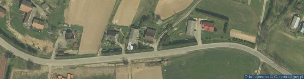 Zdjęcie satelitarne Stróżna ul.