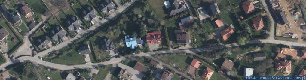 Zdjęcie satelitarne Strumiany ul.