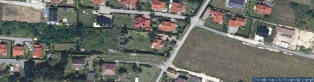 Zdjęcie satelitarne Strumiany ul.