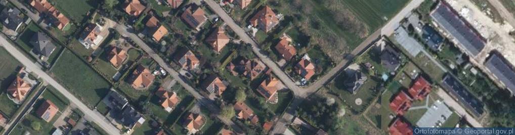 Zdjęcie satelitarne Strumiany ul.