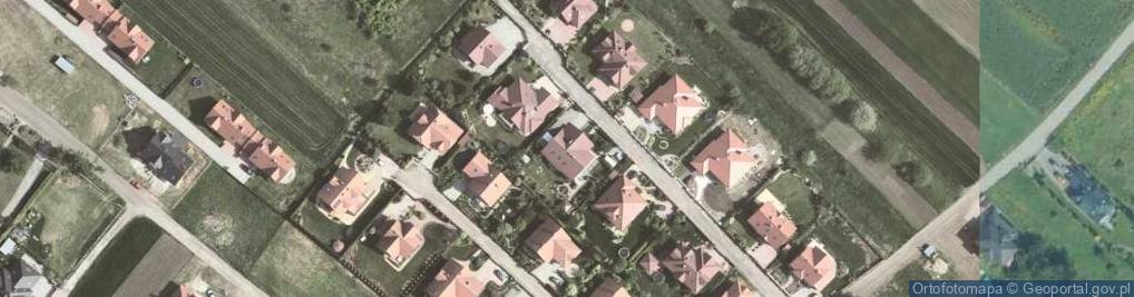 Zdjęcie satelitarne Strumiany ul.