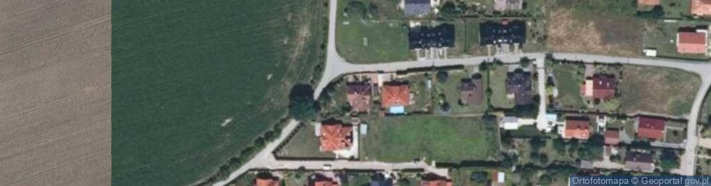 Zdjęcie satelitarne Strumiany ul.