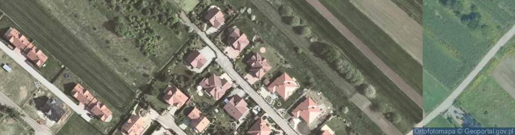 Zdjęcie satelitarne Strumiany ul.