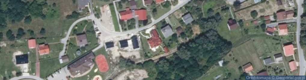 Zdjęcie satelitarne Strumiany ul.