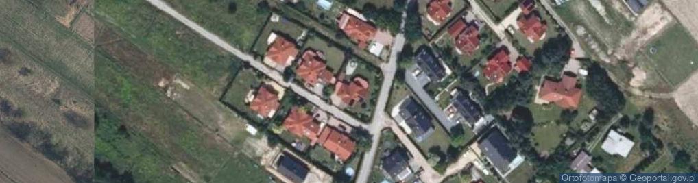 Zdjęcie satelitarne Strumiany ul.