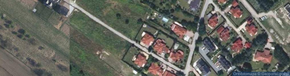 Zdjęcie satelitarne Strumiany ul.
