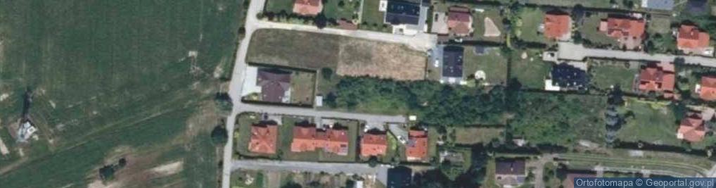 Zdjęcie satelitarne Strumiany ul.