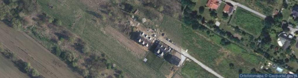Zdjęcie satelitarne Strumiany ul.