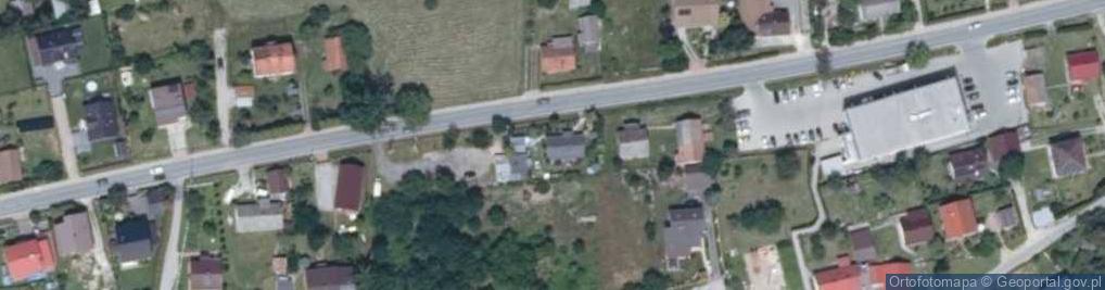 Zdjęcie satelitarne Strumiany ul.