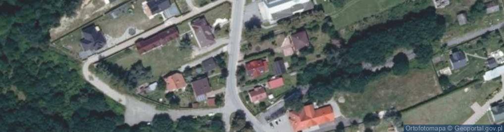 Zdjęcie satelitarne Strumiany ul.