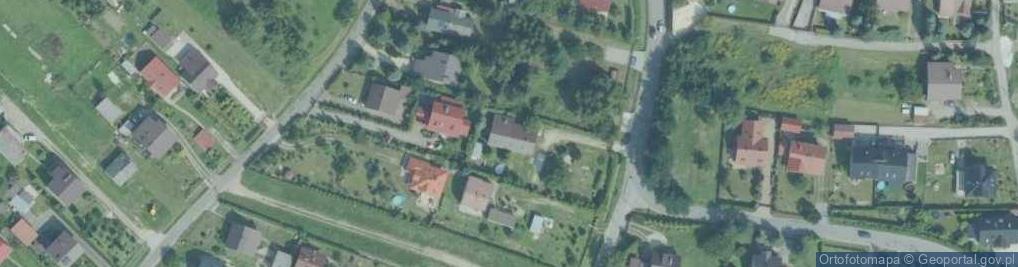 Zdjęcie satelitarne Strumiany ul.