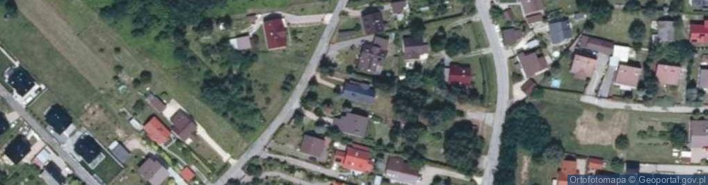 Zdjęcie satelitarne Strumiany ul.