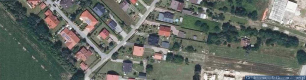 Zdjęcie satelitarne Strumiany ul.