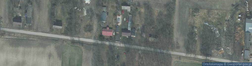 Zdjęcie satelitarne Strumiany ul.