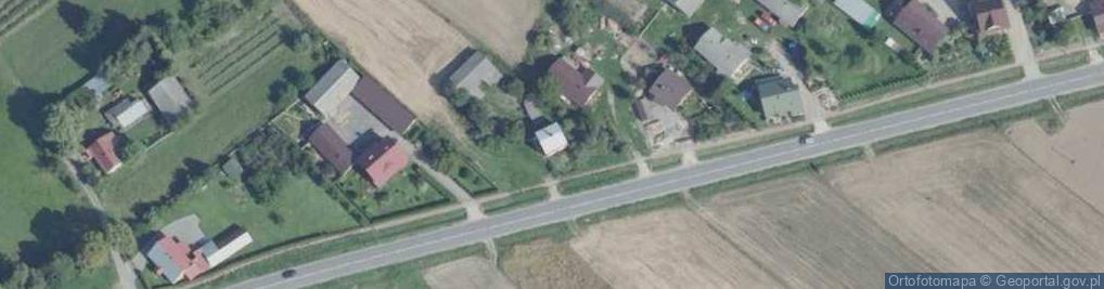 Zdjęcie satelitarne Strupice ul.