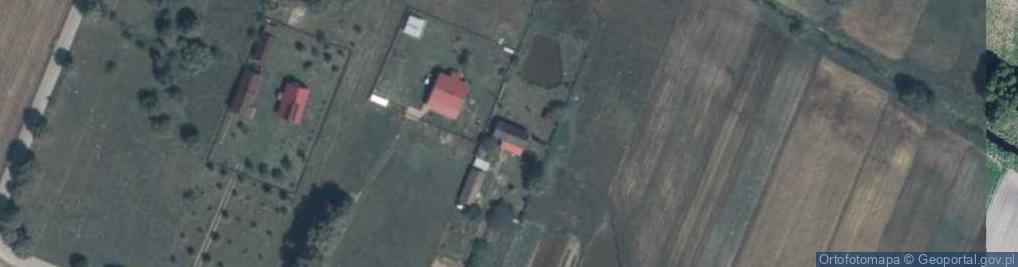 Zdjęcie satelitarne Strych ul.