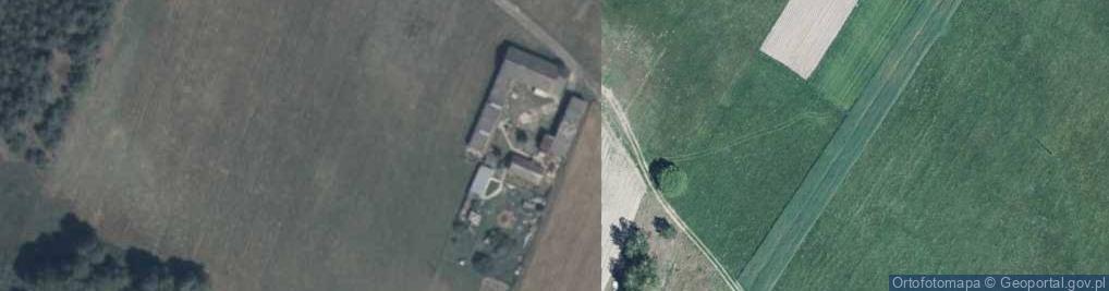 Zdjęcie satelitarne Strych ul.
