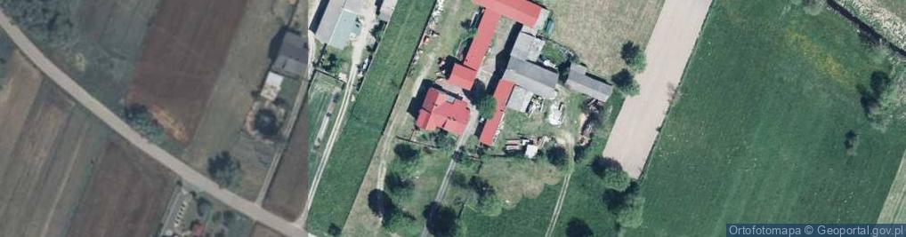Zdjęcie satelitarne Strych ul.