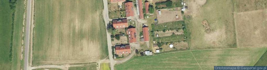 Zdjęcie satelitarne Strychy ul.