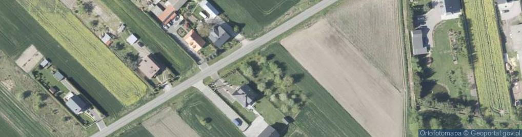 Zdjęcie satelitarne Strykowice Górne ul.