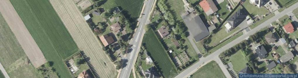 Zdjęcie satelitarne Strykowice Górne ul.