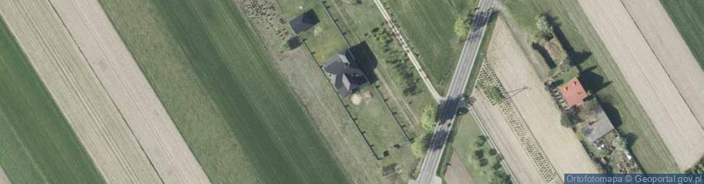 Zdjęcie satelitarne Strykowice Górne ul.
