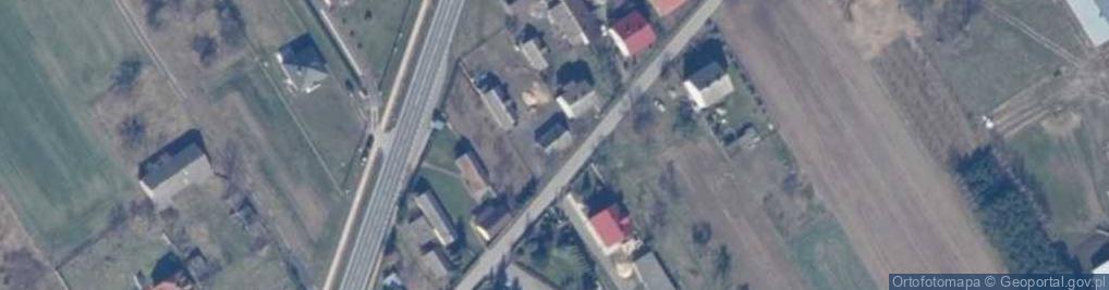 Zdjęcie satelitarne Strykowice Górne ul.