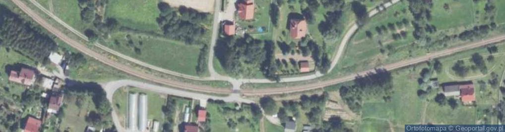 Zdjęcie satelitarne Stryszów ul.