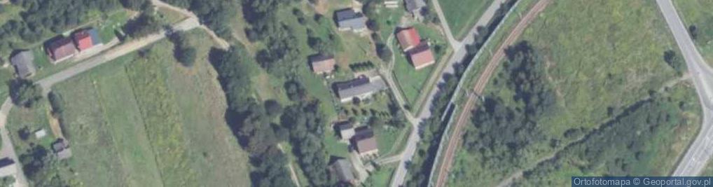 Zdjęcie satelitarne Stryszów ul.