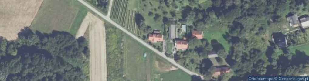 Zdjęcie satelitarne Stryszów ul.