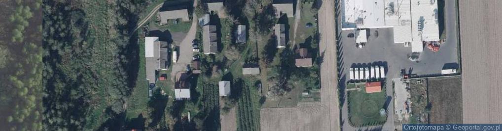 Zdjęcie satelitarne Strzakły ul.