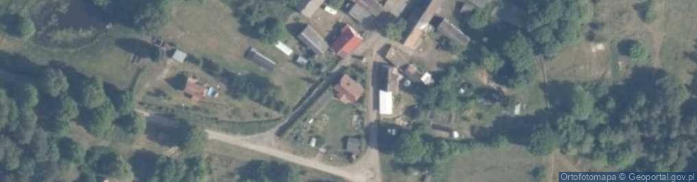 Zdjęcie satelitarne Strzaliny ul.