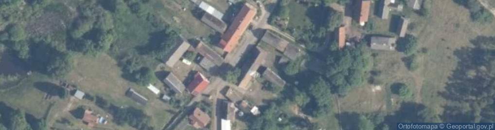 Zdjęcie satelitarne Strzaliny ul.